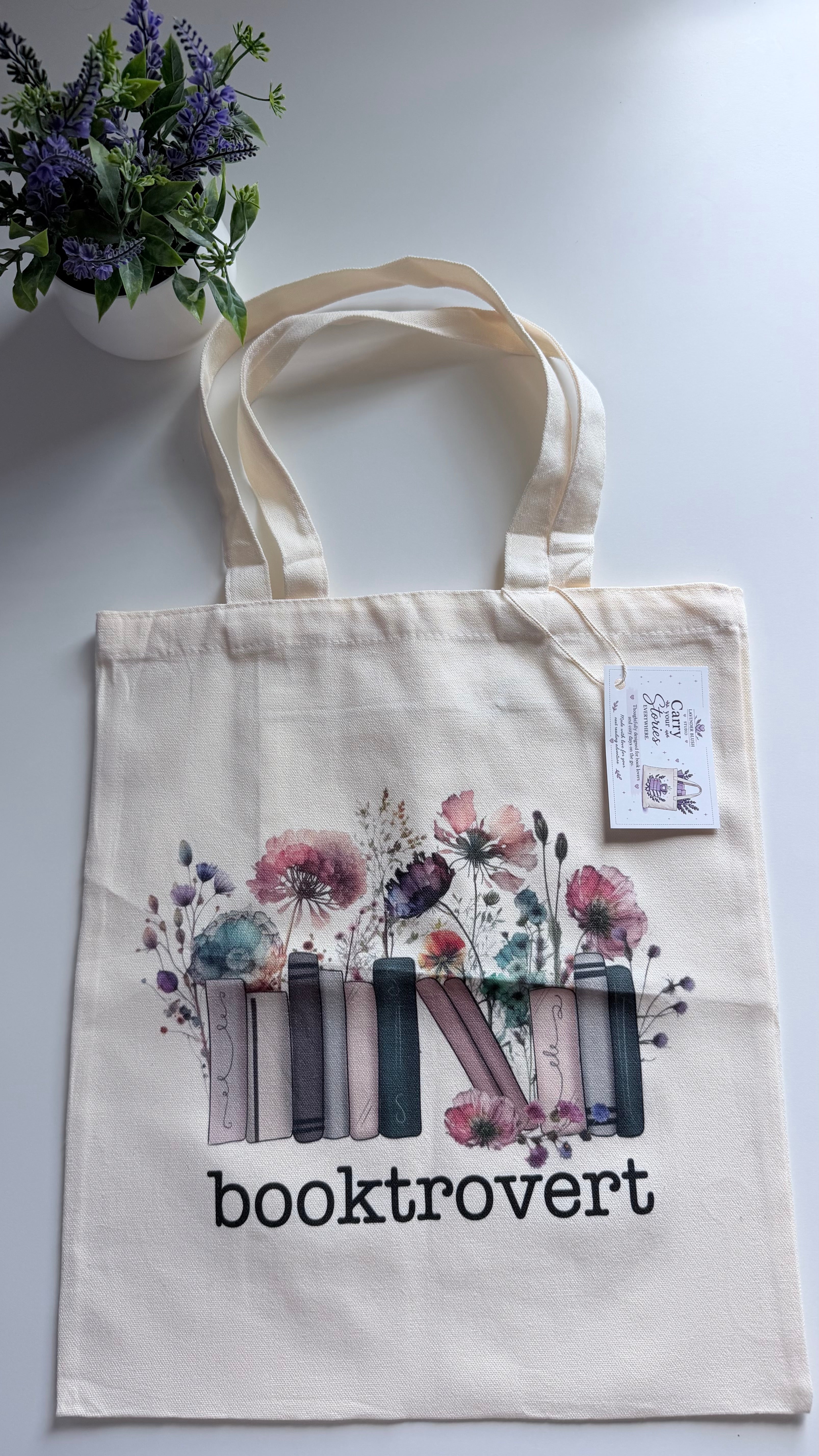 Bookish Tote Bag “Booktrover”