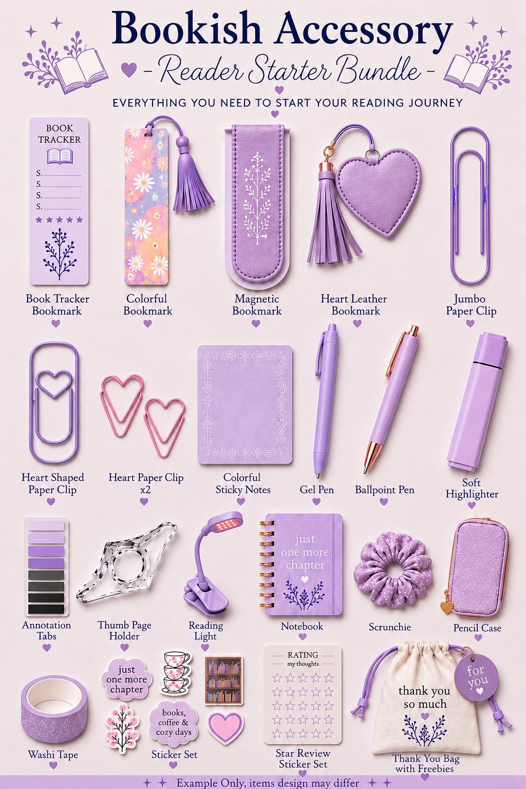 Bookish Accessory - Reader Starter Bundle 🌟