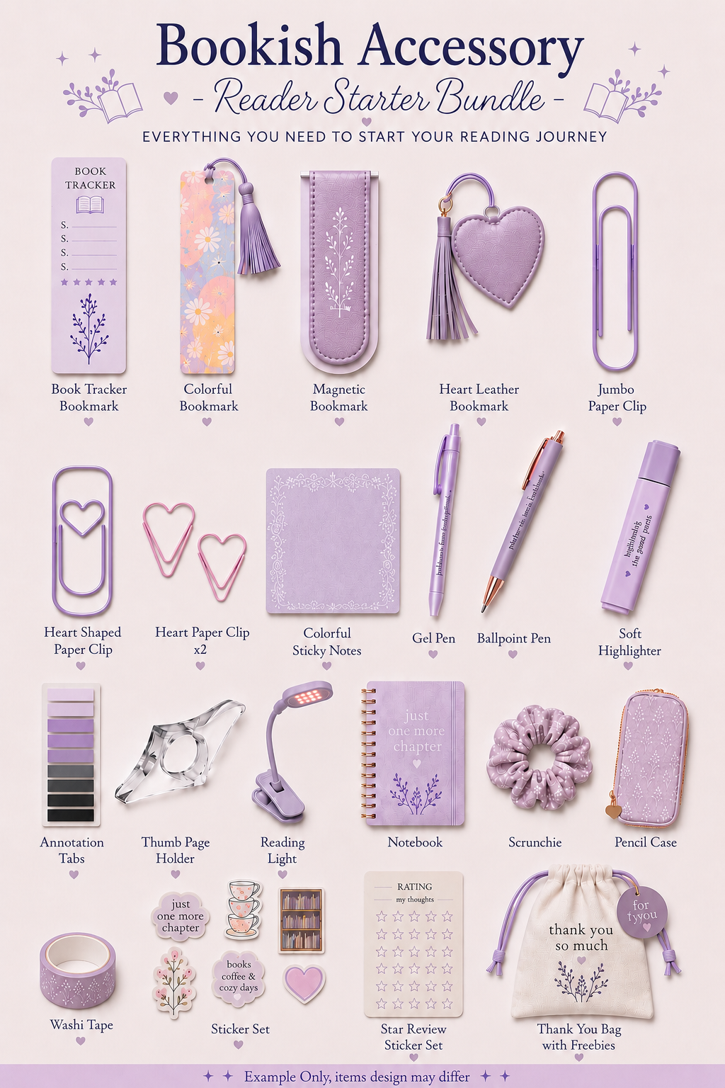 Bookish Accessory - Reader Starter Bundle 🌟
